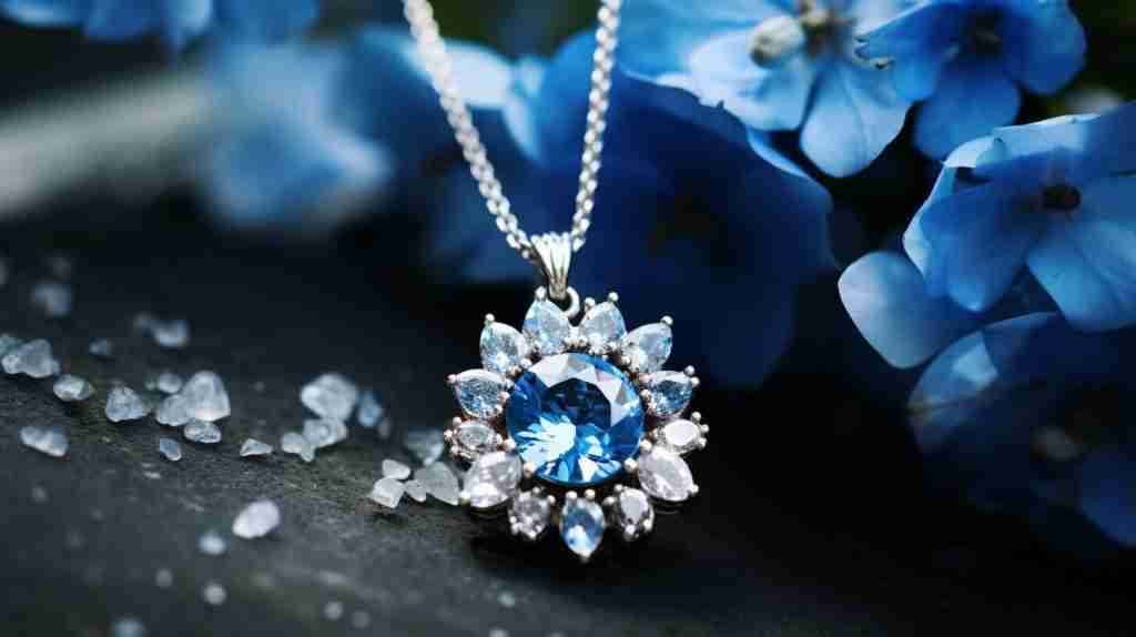 Blue crystal jewelry for love Blue crystal jewelry for love