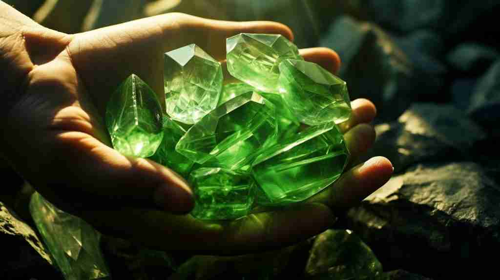 Choosing the right green crystals for grounding Choosing the right green crystals for grounding
