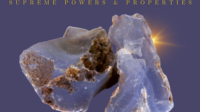 Damsonite-Chalcedony-