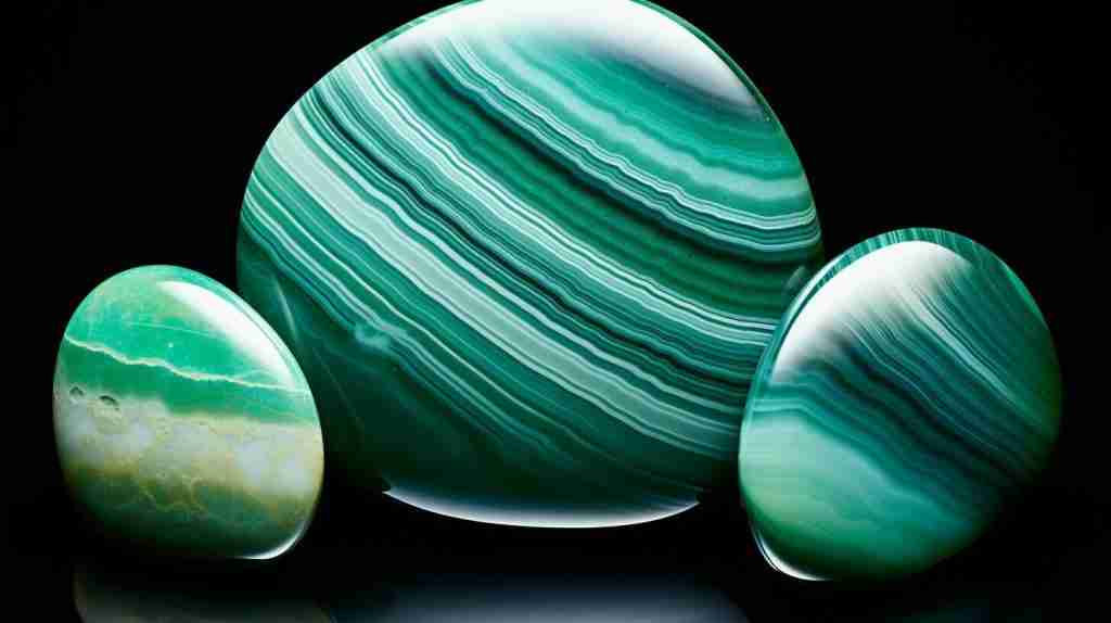 Different colors of Amazonite Different colors of Amazonite