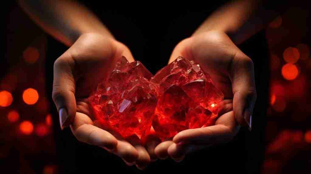 Energy Healing with Red Crystals
