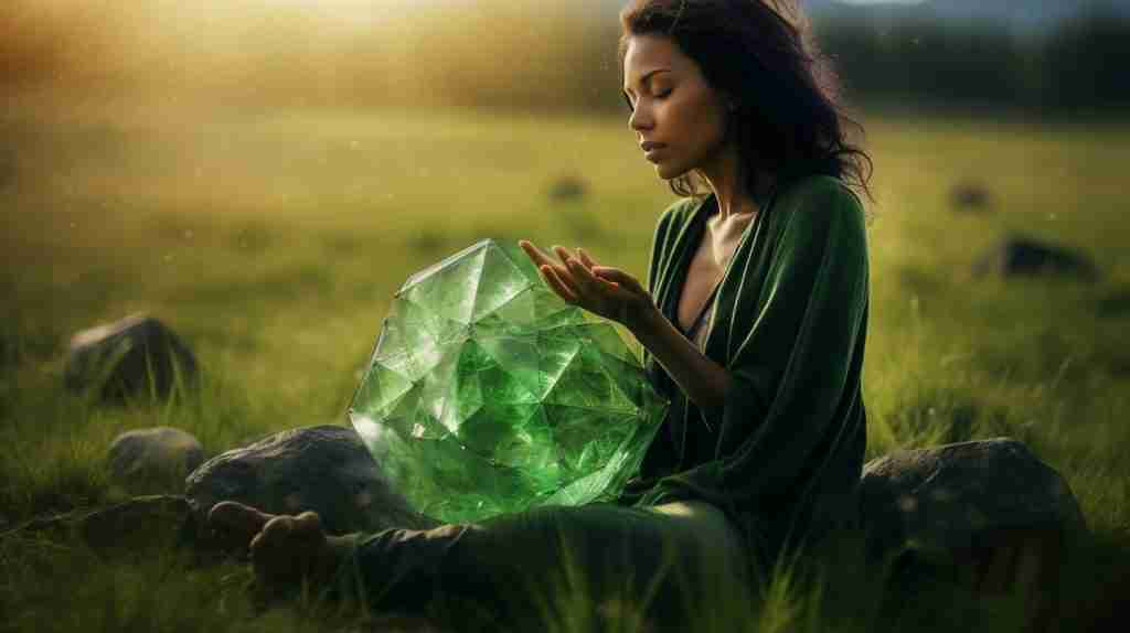 Healing properties of green crystals for grounding Healing properties of green crystals for grounding