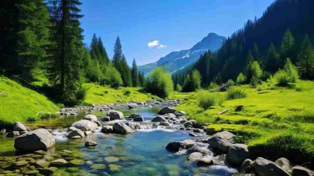 Natural healing with green crystals