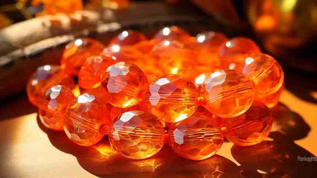 Orange Crystals For Focus