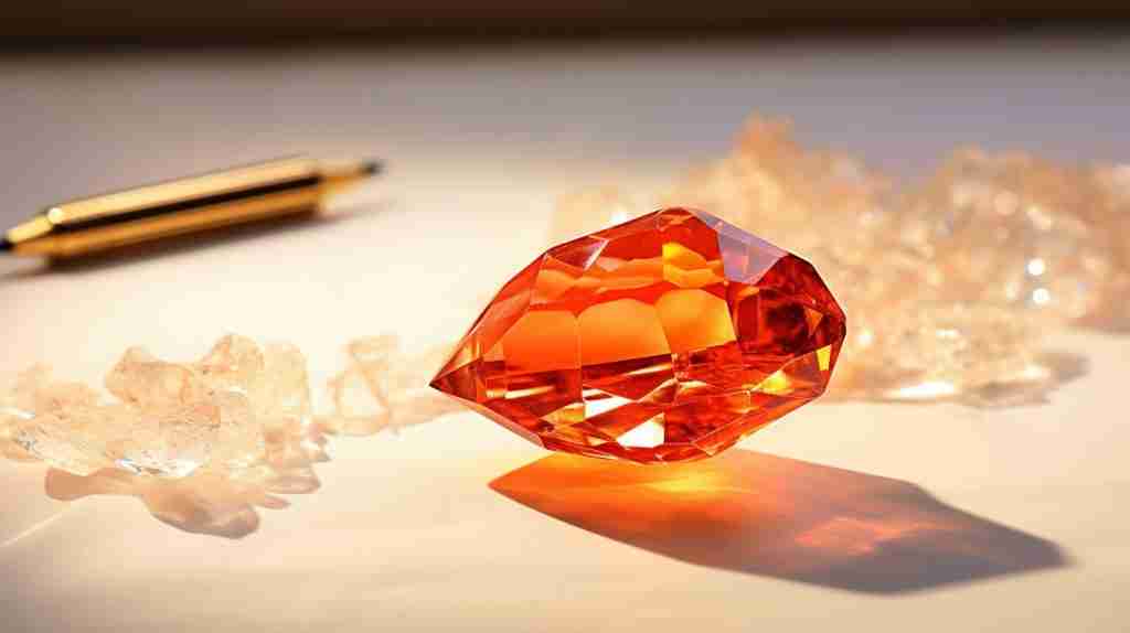 Orange Crystals for Creative writing Orange Crystals for Creative writing