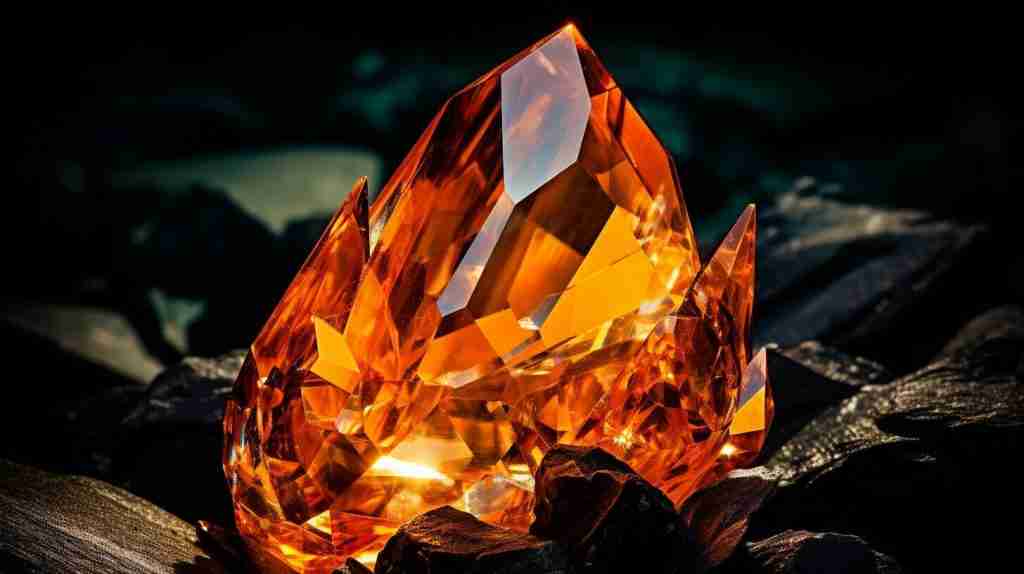 Orange Crystals for Energy