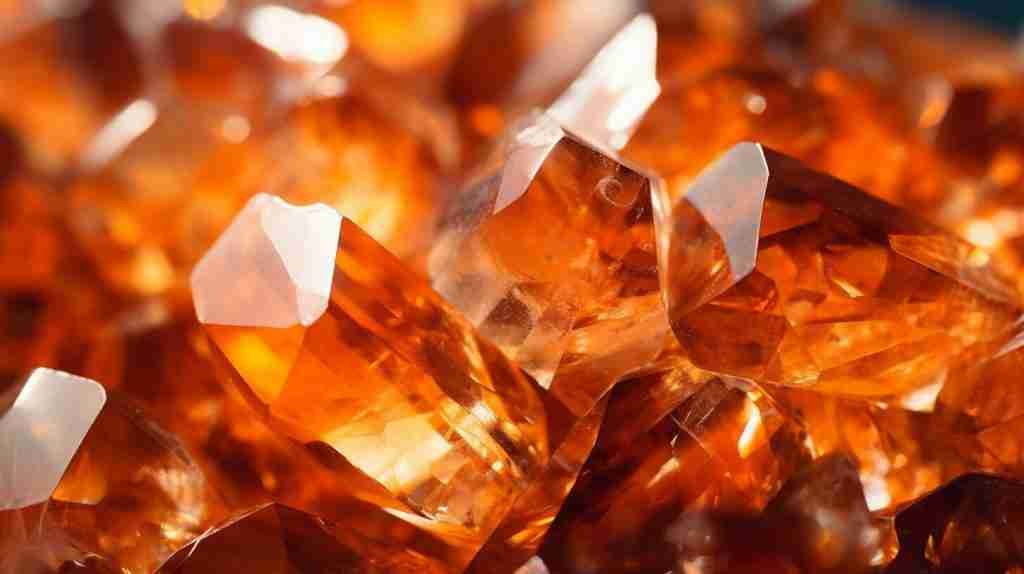 Orange Crystals for Wealth
