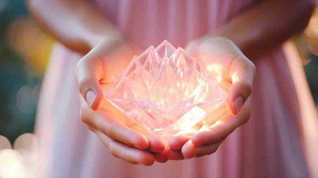 Pink Crystals for Healing