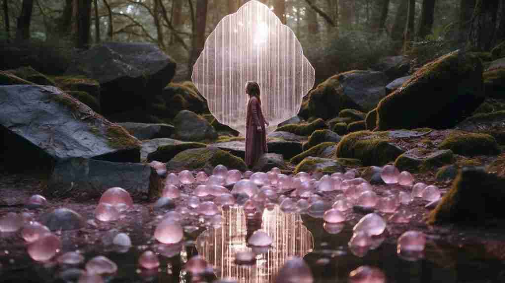 Pink Crystals for emotional balance