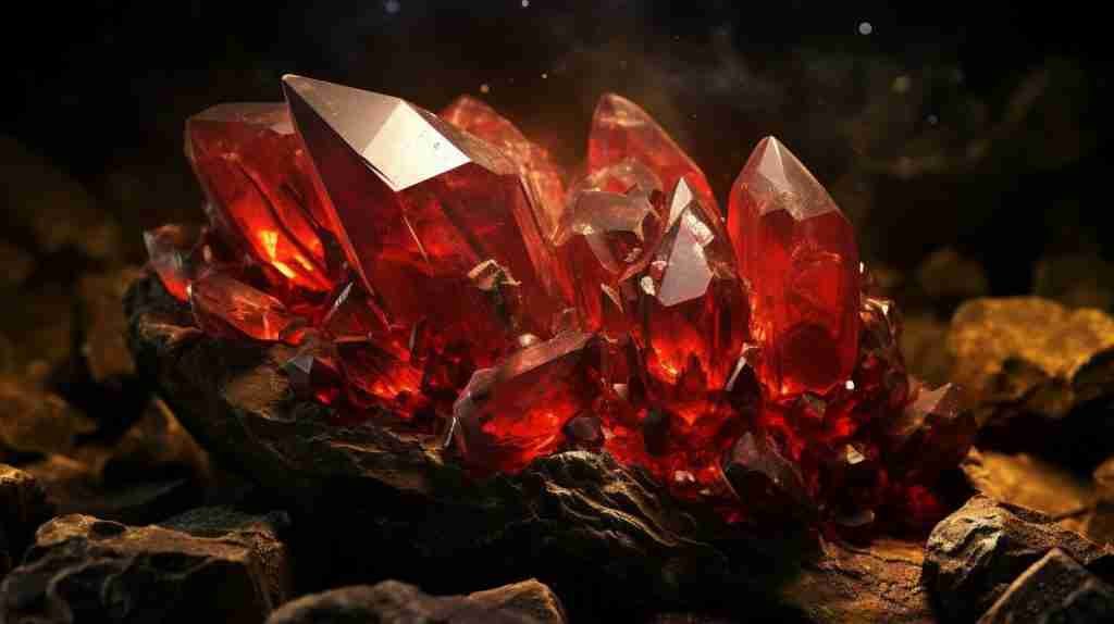 Red Crystals for Healing and Manifestation