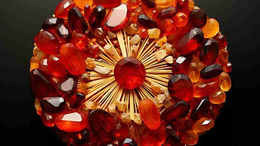 Red Crystals for Wealth