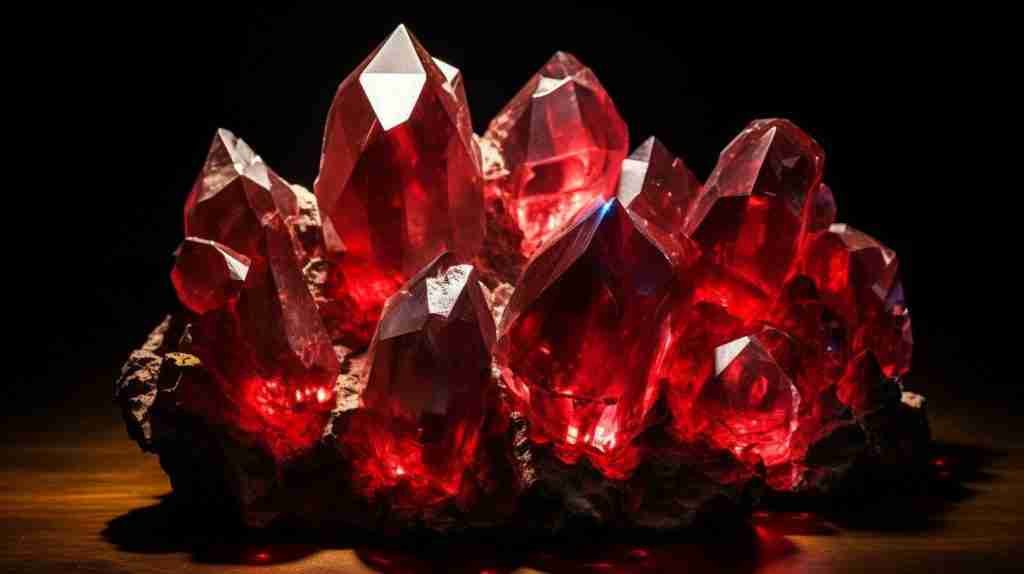 Red Crystals for Wealth Manifestation