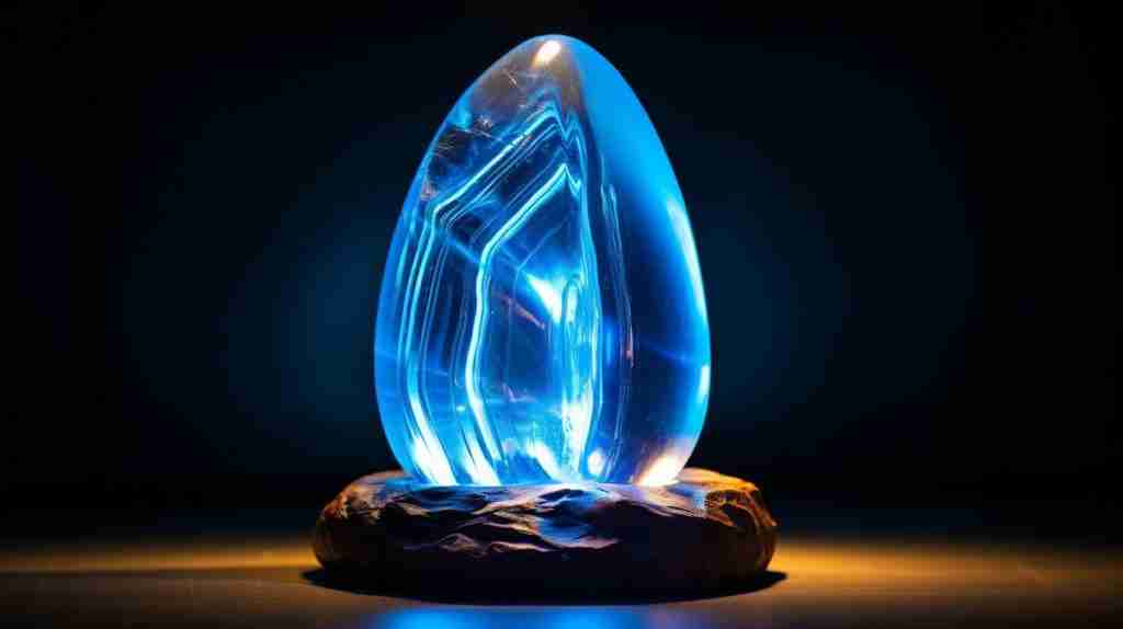 Shiva Lingam crystal Shiva Lingam crystal