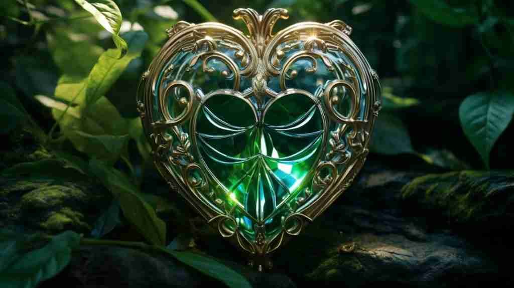 emerald for heart-centered abundance