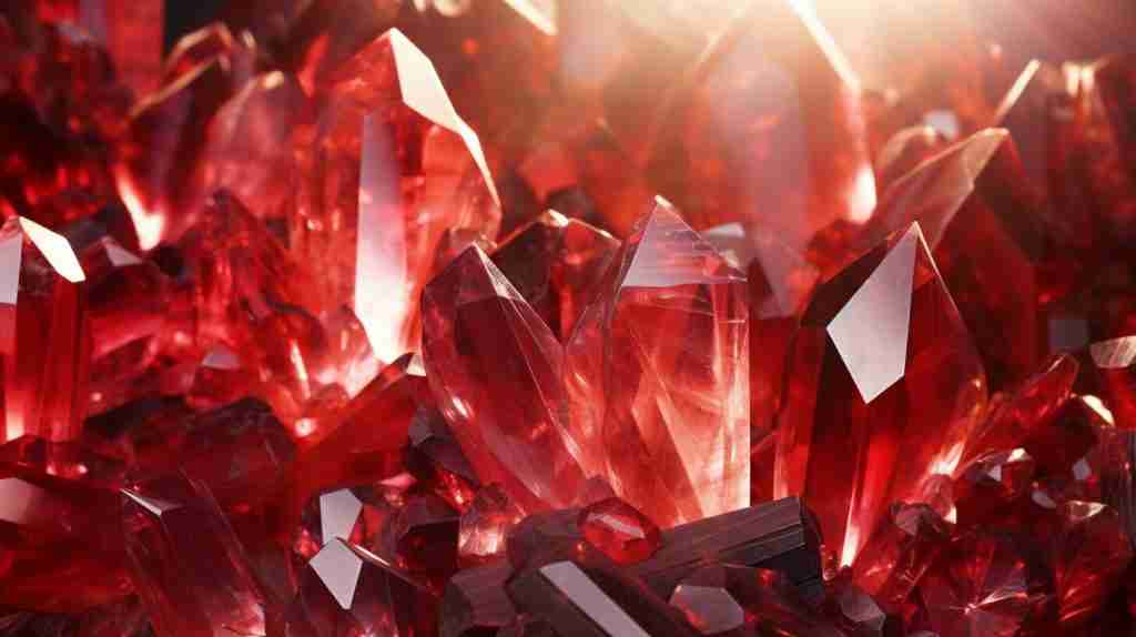energizing red crystals