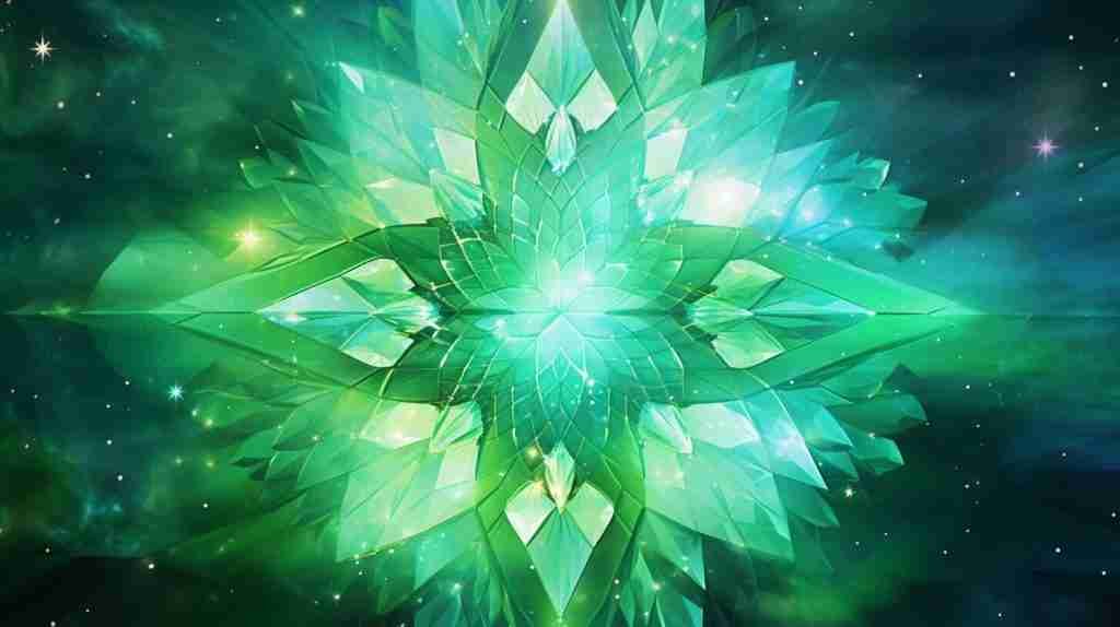 green crystals for healing