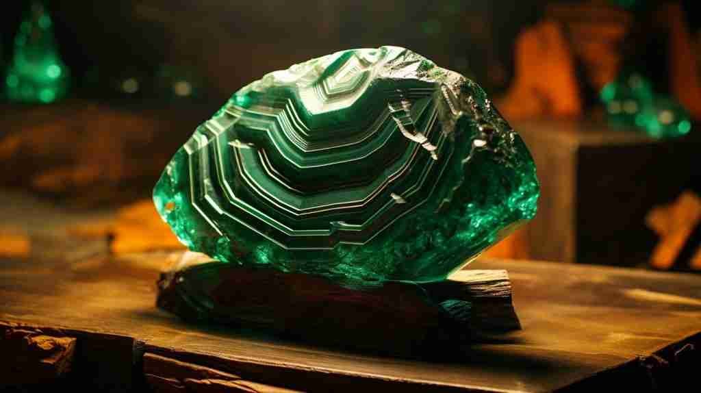 malachite crystal