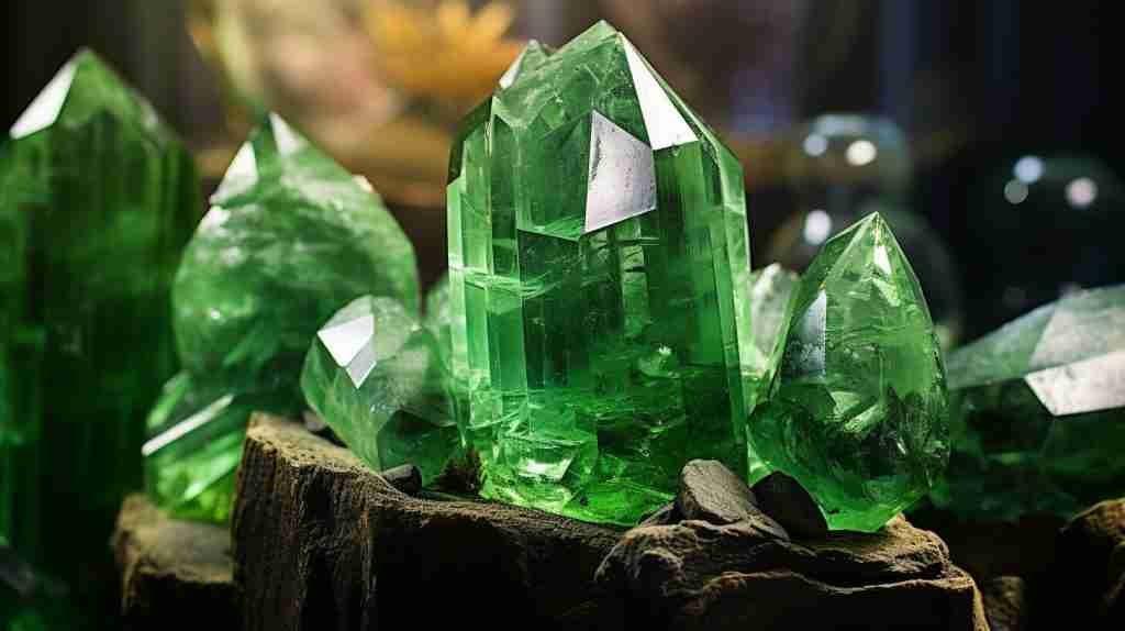 popular green crystals