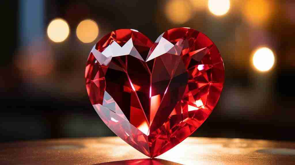 red crystal healing for love and romance