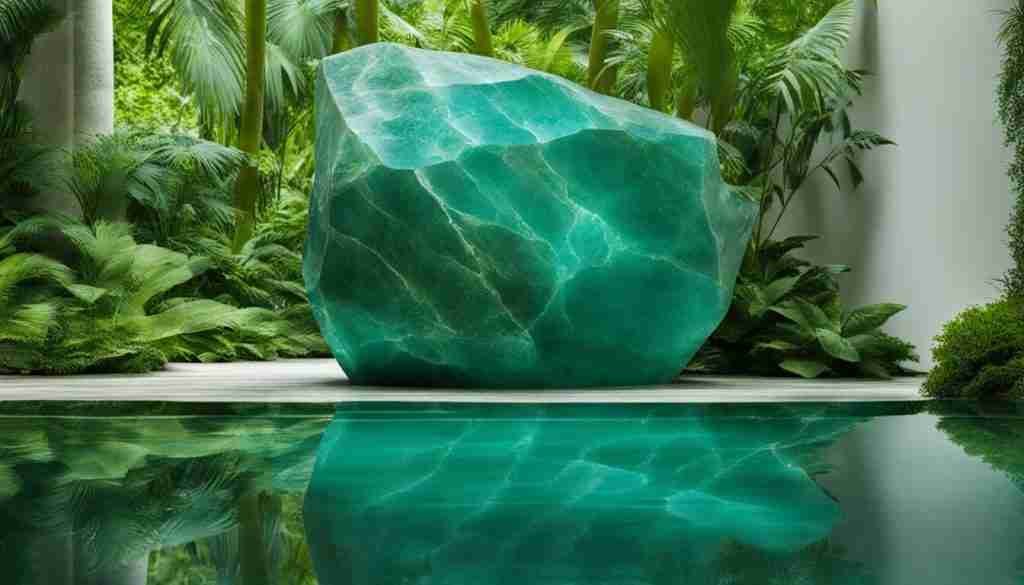 Amazonite crystal