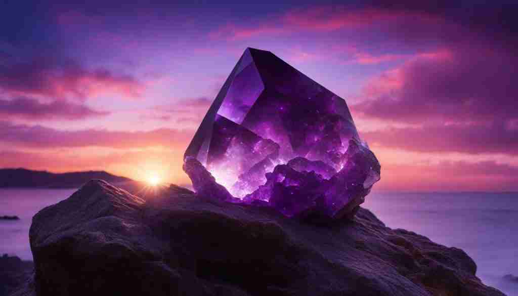 Amethyst crystal Amethyst crystal
