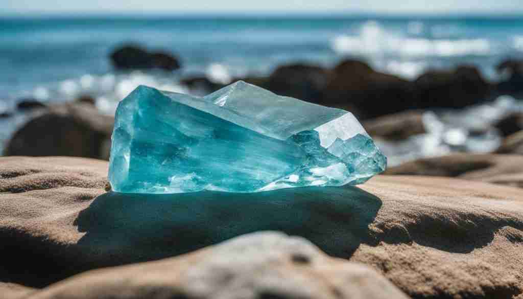 Aquamarine crystal