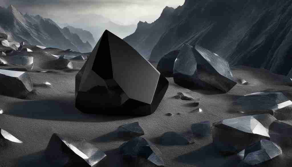 Black Obsidian crystal