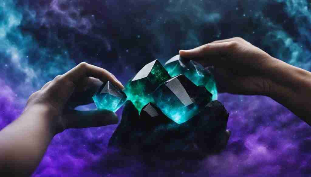 Black Onyx and Malachite Healing Crystals for Releasing Grief