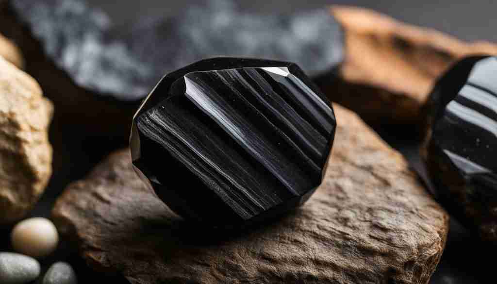 Black Tourmaline and Obsidian