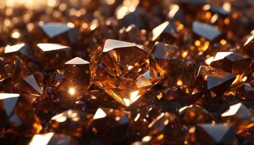 Brown Diamonds and Brown Topaz image