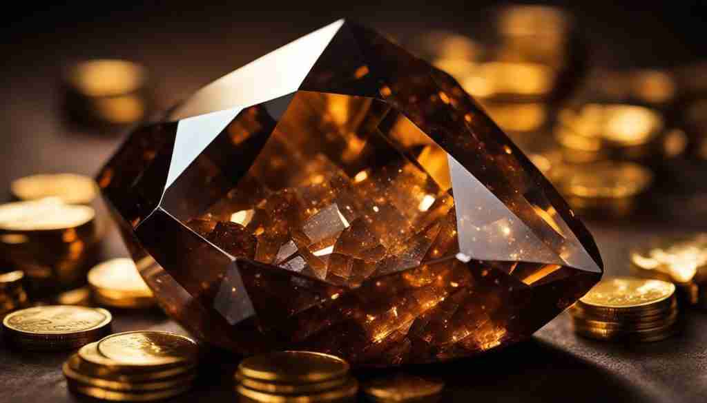 Brown Smoky Quartz Crystal