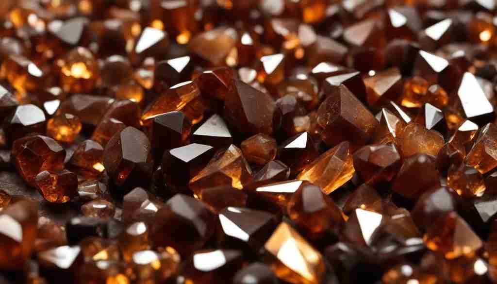Brown crystals for attracting abundance