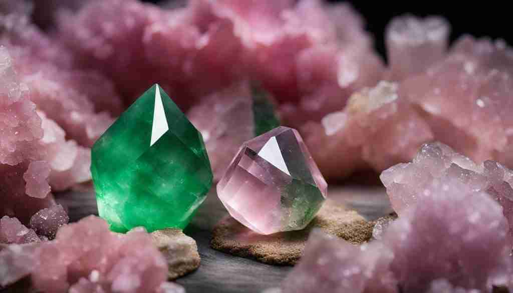 Chrysoprase and Morganite