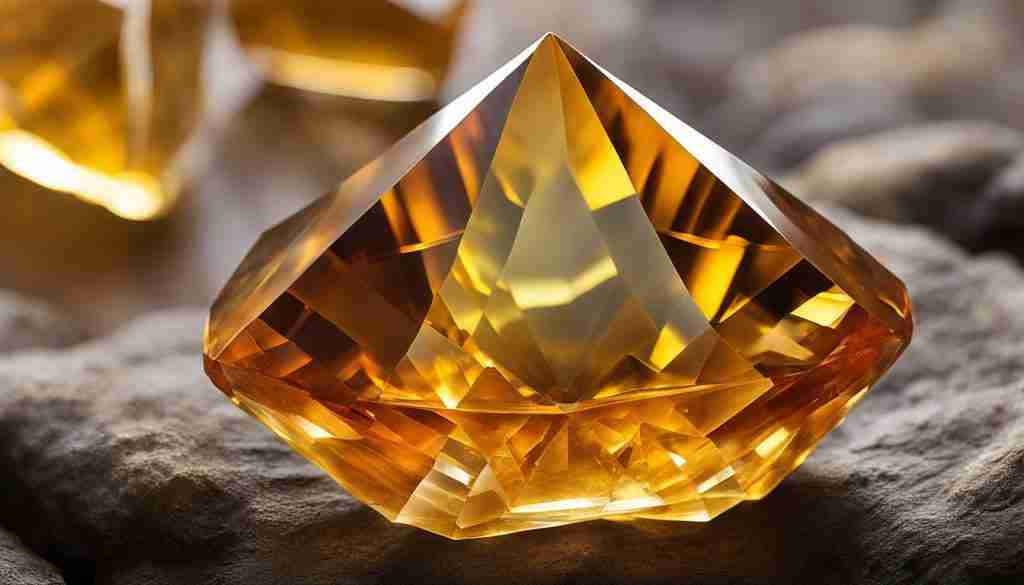Citrine crystal