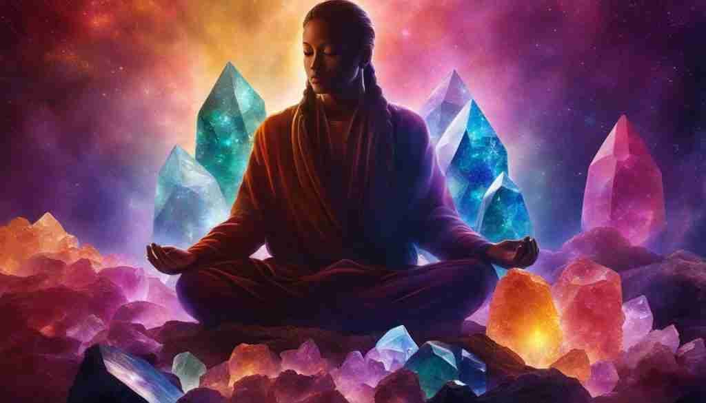 Crystal energy for divine inspiration