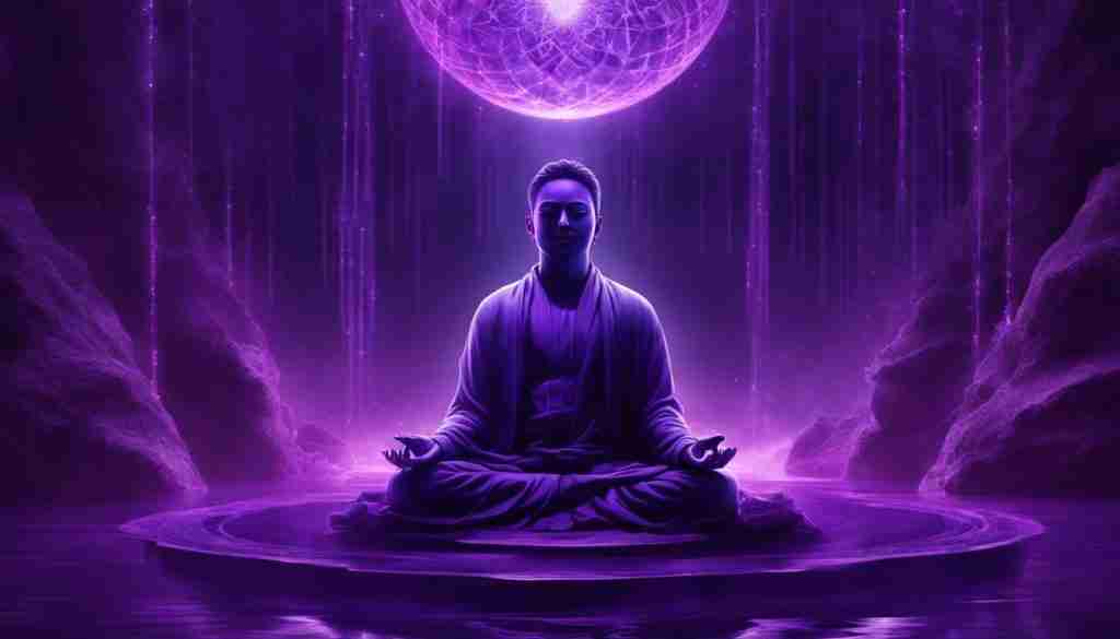 Crystal therapy for accessing the higher self