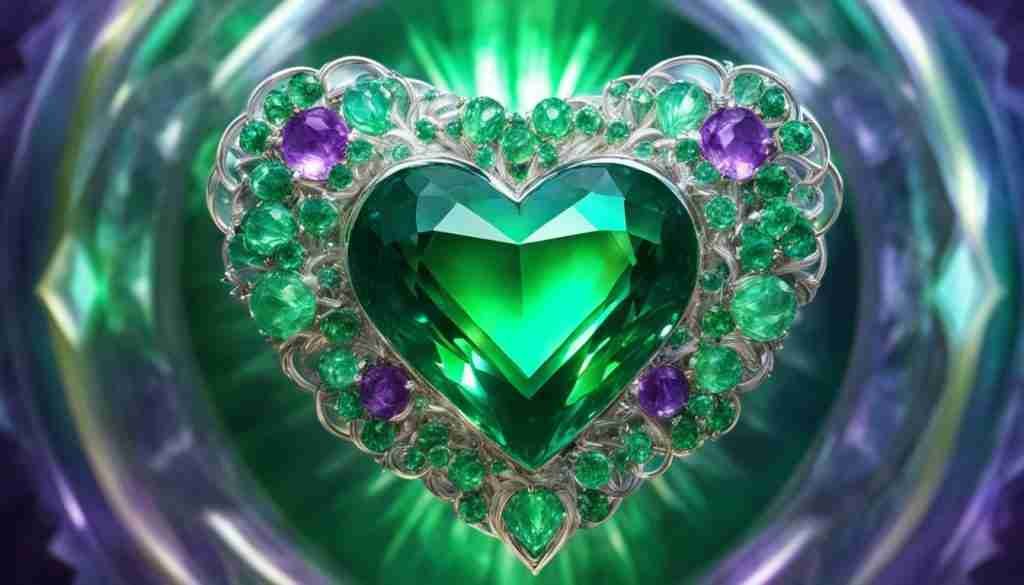 Emerald for Healing Heartache