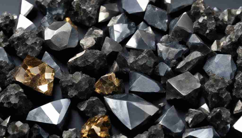 Galena and Iron Meteorite crystals for spiritual dreams