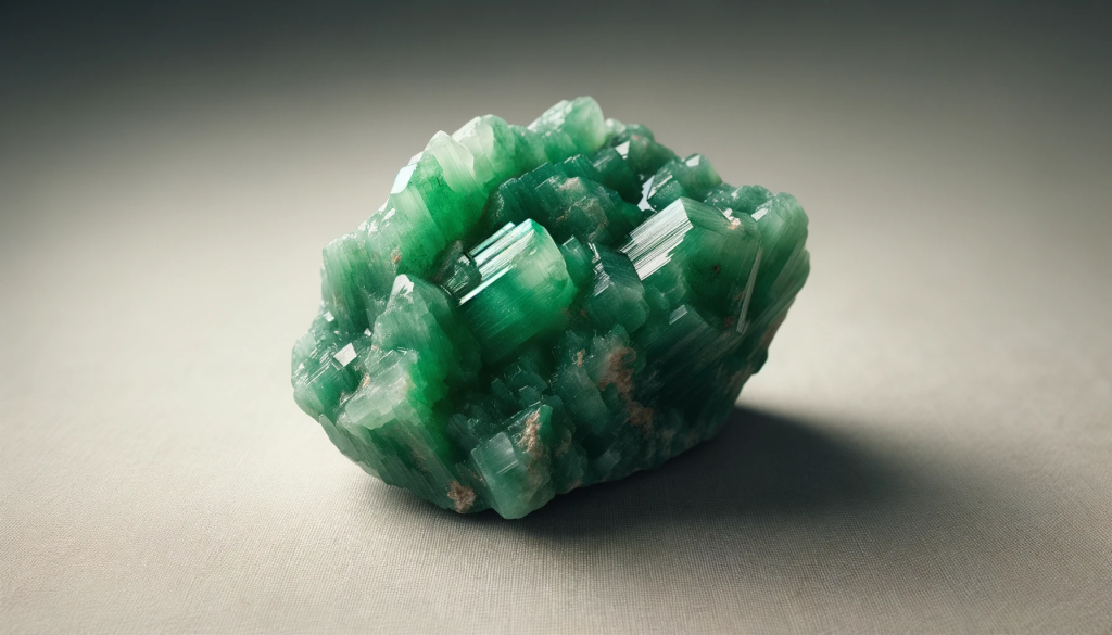 Green-calcite