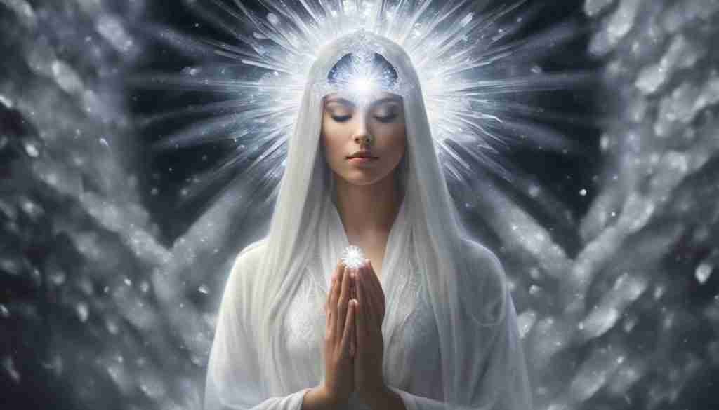 Manifesting Desires with White Crystals