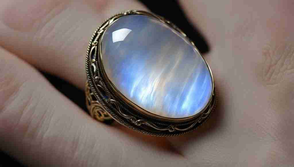 Moonstone healing crystal