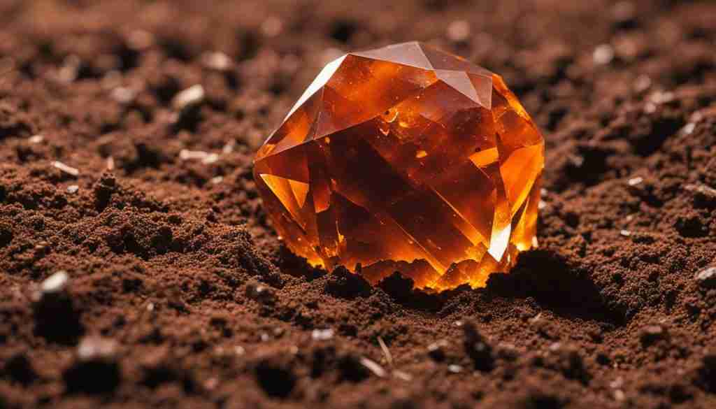 Orange Crystals For Grounding Orange Crystals For Grounding