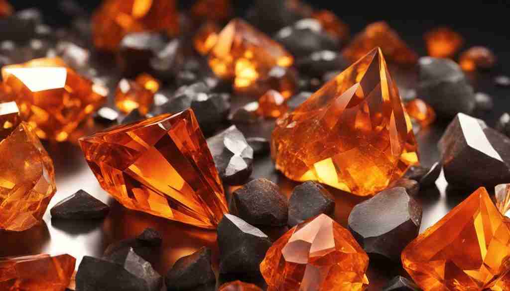 Orange Crystals for Emotional Balance