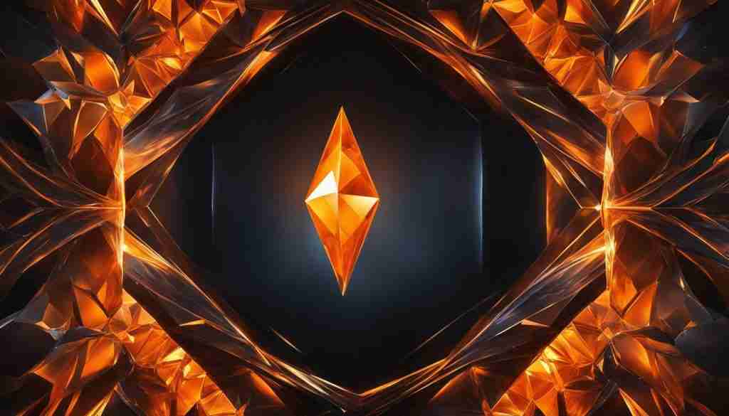 Orange Crystals for Inspiration