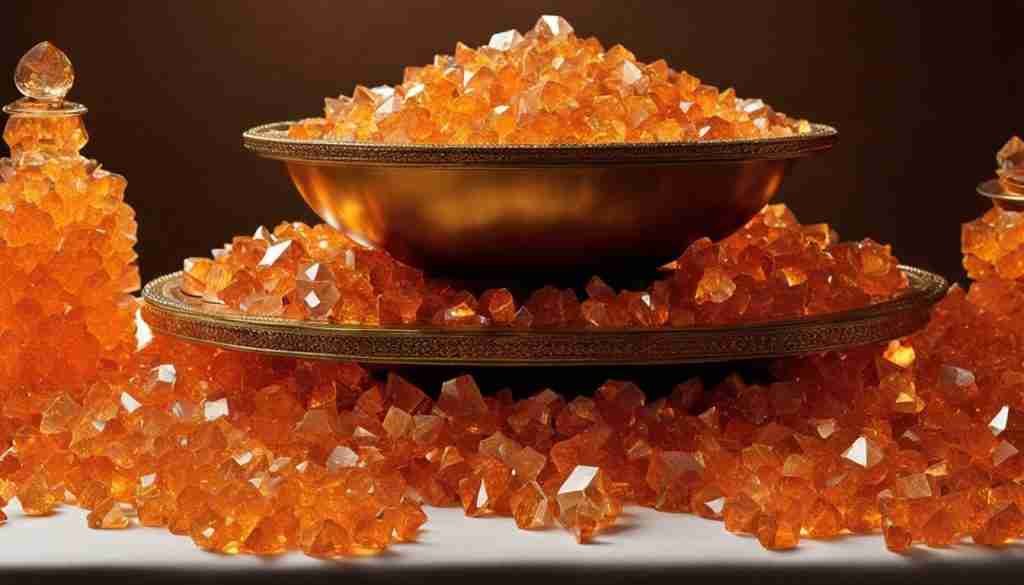 Orange Crystals for Money Orange Crystals for Money
