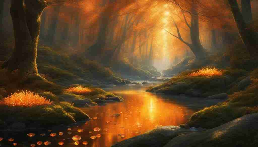 Orange Crystals for Protection