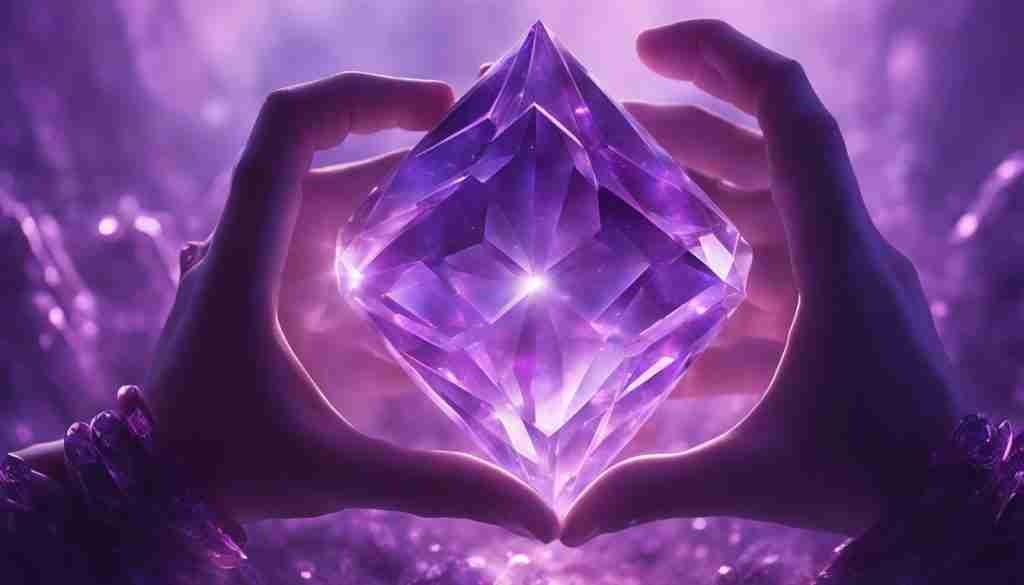 Psychic Abilities with Purple Crystals