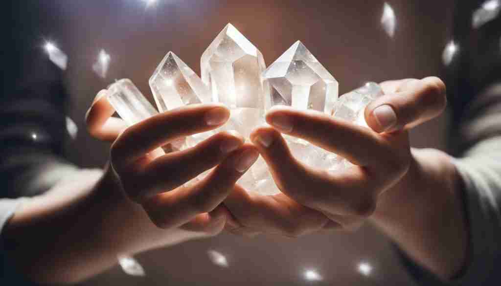 Using White Crystals for Healing
