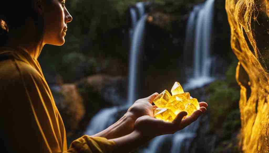 Using yellow stones for rejuvenation