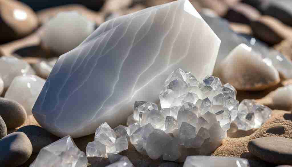 White Agate Crystal